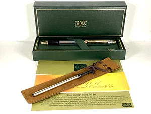 WOW NEU CROSS CITIESEND MEDAILLENGEWINNER ROLLERBALL W22K GALVANISIERT GOLD APTS #505 USA - Bild 1 von 13