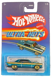 Chevy Chevelle SS Hot Wheels 2023 HW Ultra Hots 1/8 azul '64 - Imagen 1 de 9