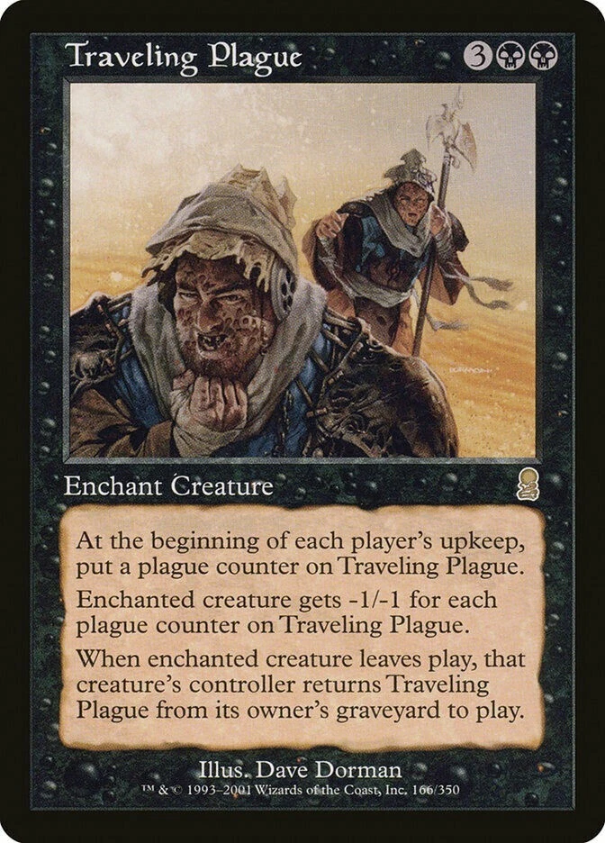 MTG Near Mint Traveling Plague - [Odyssey] - Image 1 of 1