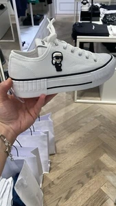 karl lagerfeld schuhe 37 Canvas Ikon - Bild 1 von 1