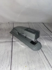 Vintage SWINGLINE #27 Desk Stapler Gray Mid Century Works! - Picture 1 of 8
