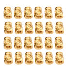 100 Pcs Hot Melt Nut Copper Embedment Threaded Inserts 3d Printing