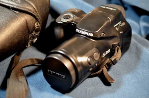 Olympus IS-3000 Bridge Appareil Photo OK sauf bouton WIDE - Foto 1 di 5