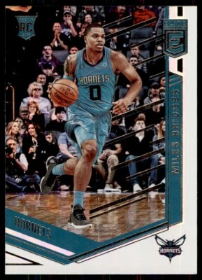 2018-19 Panini Elite RC Rookie Miles Bridges Charlotte Hornets - Image 1 of 2