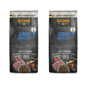 2x 12,5 kg Trockenfutter Belcando Junior Maxi Hundefutter Sparpaket Geflügel - Bild 1 von 1