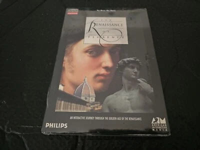 1991 PHILIPS THE GREAT ART SERIES THE RENAISSANCE OF FLORENCE CD-I NEW - Image 1 of 4