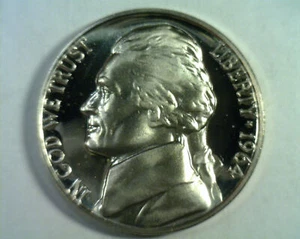 1964 JEFFERSON NICKEL SUPERB PROOF CAMEO SUPERB PR CAM NICE ORIGINAL FAST SHIP - Picture 1 of 2