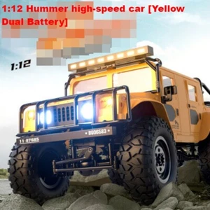 RC Auto Jungen Spielzeug Erwachsene Rennen Full Ratio Legierung Allrad Hummer High Speed Buggy Geschenk - Bild 1 von 26