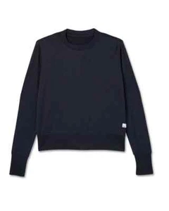 Vuori Daydream Crew Damen Longsleeve Performance Tee Black Heather Gr. XL - Bild 1 von 8