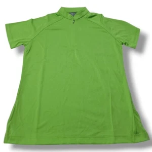 New Page & Tuttle Top Size Small S Mock Neck Quarter Zip Short Sleeve Golf Shirt - Picture 1 of 5