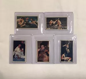 LOTE DE 5 CARTAS ANDRE EL GIGANTE 1978 MENKO JAPÓN LUCHA LIBRE ANTONIO INOKI WILLEM RUSKA - Imagen 1 de 4