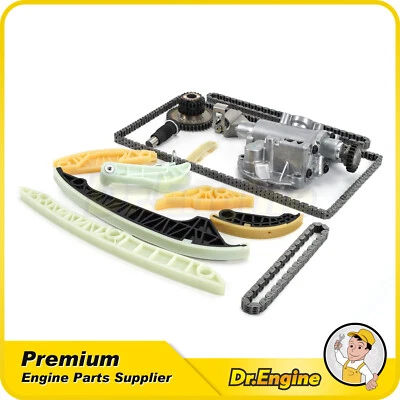 Nuevo kit de cadena de distribución bomba de aceite para Audi A4 A5 A6 Q5 2012 turboalimentado 2,0 L Foto 1 de 4