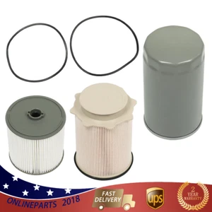 Juego de filtros de combustible y aceite diésel Ram 2500 3500 4500 5500 2019 2020 2021 6,7 L - Imagen 1 de 10