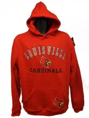 Новая мужская толстовка с капюшоном Louisville Cardinals размеры M-L-XL красная изящное качество $47 - Изображение 1 из 4