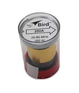 Bird 43 Wattmeter Element 250A 25-60 MHz 250 Watts (New) - Picture 1 of 3