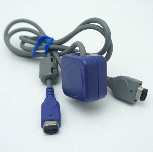 Nintendo Game Boy Advance Video Game Cables and Adaptors for