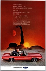 1969 Ford Thunderbird Landau Sunset Sand Dunes Print Ad - Bild 1 von 1