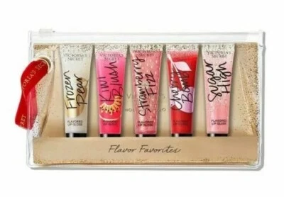 VICTORIA'S SECRET FLAVOR FAVORITIES 5-PIECE LIP GLOSS SET - Image 1 of 3