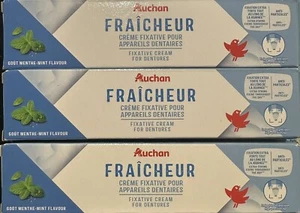 **Lot de 3** crème fixative fraicheur appareil prothése dentaire 40g - Imagen 1 de 1