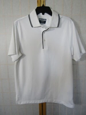 Camisa Polo Roundtree & York Performance Calce Ajustado Manga Corta Poliéster Para Hombre M Foto 1 de 4