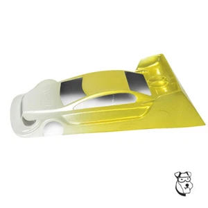 #963 - 1/24 Ji Audi DTM .007" Clear Slot Car Body From Mid America - Picture 1 of 3