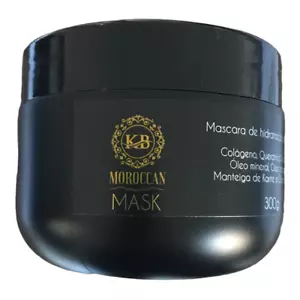 KB Moroccan Hair Nursing Mask, Colagen,D Pantenol, Argan Oil And Keratin 300g - Picture 1 of 4
