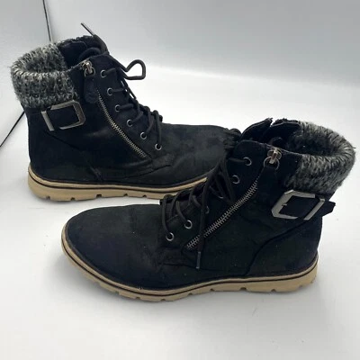 Cliffs by White Mountain C27356/Kelsie Botines Para Mujer EE. UU. 8M Negro Cremallera Lateral Foto 1 de 4