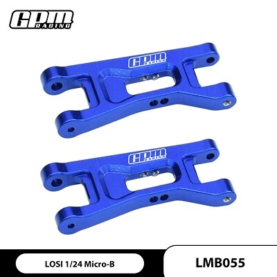 GPM 7075 Alloy Front Lower Arms For LOSI 1/24 Micro-B / 1/28 Micro-T LOS00007 - Image 1 of 4
