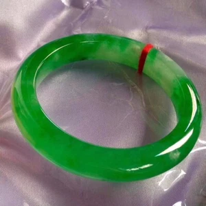 Pulsera China Jade Jade Damas Pulsera Jade Myanmar Hielo Jade 55-57Mm - Imagen 1 de 5