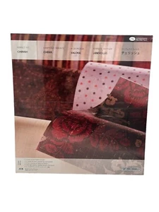 Papel de diseñador Creative Memories 2007 Perfect Fit Cherish - Love, Memories, rosa - Imagen 1 de 2