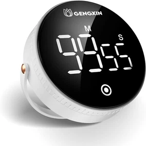 Digitaler Küchentimer, magnetischer Countdown Countup Timer mit großem LED Display, - Bild 1 von 1
