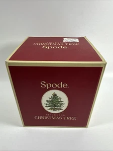 Spode Christmas Tree Stemmed Wine Glasses 13 ozs w/ Original Box EUC - Set of 4 - Picture 1 of 6