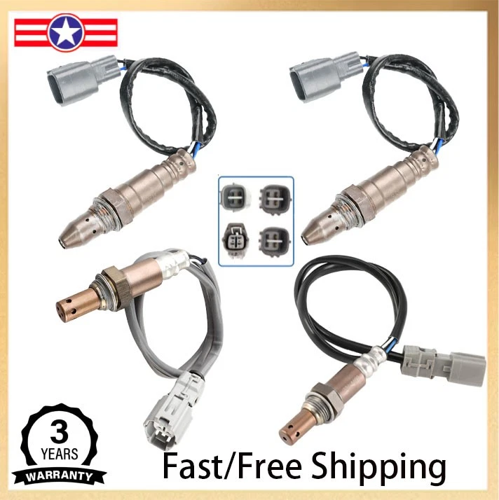 4 sensores de oxígeno arriba+abajo para Toyota Highlander 2011-2016 3,5 L V6 eléctrico/gas Foto 1 de 4