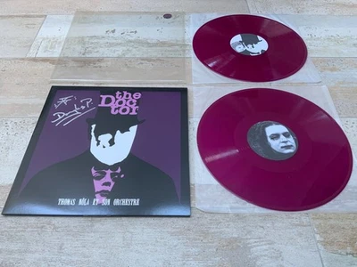 DEATH IN JUNE Thomas Nola Et Son Orchestre The Doctor Violet 2x Vinyl LTD Signed - Image 1 of 4