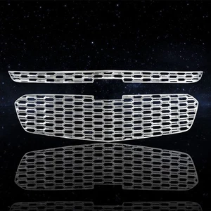 Inserto de rejilla de panal rectangular cromada Auto Reflections para Malibu 2014-2015 - Imagen 1 de 3