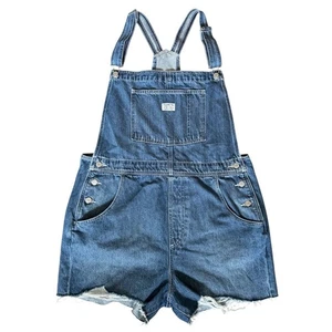 Levi's Vintage Women's Shortalls Overalls Retro Utilitycore Workwear Farmcore - Picture 1 of 8