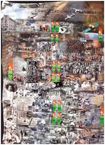 México 2000 Nuevo Milenio 3 hojas MNH sellos como nuevos - Imagen 1 de 1