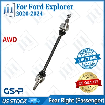 OE Rear Right CV Axle Shaft For 20 21 22 23 24 Ford Explorer Lincoln Aviator AWD — 第 1/4 张图片