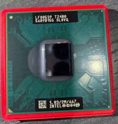 SL8VQ Intel Core Duo T2400 1.833GHz/2M/667MHz Socket M Processor - Image 1 of 4