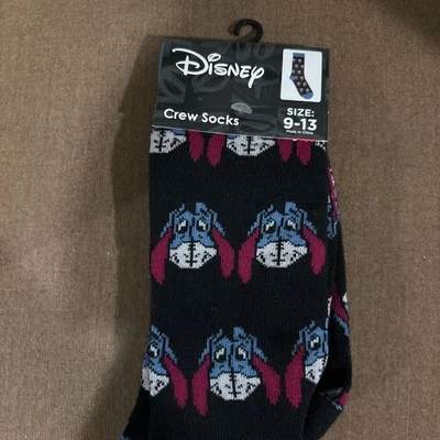 Calcetines Disney Lilo & Stitch Crew, Experiment 626 Nuevos con Etiquetas Foto 1 de 3