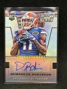 2016 Prizm Collegiate Draft Picks #114 Demarcus Robinson Autogramme Prizms - Bild 1 von 2
