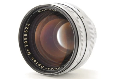[Exc+5] Carl Zeiss Opton Sonnar 50mm F/1.5 T Lens for Contax  From JAPAN - Image 1 of 4