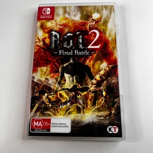 Attack on Titan 2: Final Battle (Nintendo Switch, 2019 PAL) Tested & Working VGC - Bild 1 von 4