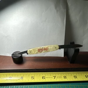 VTG GENTLEMAN UNBRANDED SOLINGEN “COCA COLA” & “JIM BURKE” FOLDING POCKET KNIFE - Picture 1 of 23
