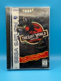 Sega Saturn Jurassic Park The Lost World  - CIB- Sealed in Reshrink