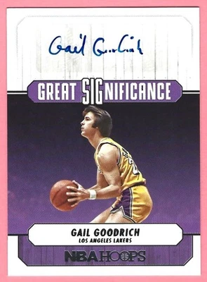 2022–23 Panini NBA Hoops Great Significance #GS-GGR Гейл Гудрич с автографом никогда не доставалась из коробки - Изображение 1 из 2