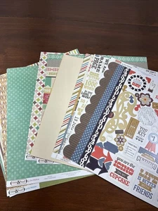 Scrapbook Generación Abril 2012 Kit Tres Diseños de 2 Páginas - Imagen 1 de 6