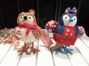 Target Spritz Bird Featherly Friends 2025  Be Mine Valentine & Cheeky 4th July - Picture 1 of 5