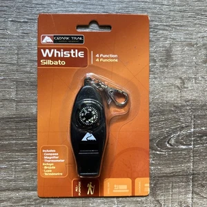 Ozark Trail 4 Function Whistle Compass Magnifier Thermometer Outdoor Equipment - Picture 1 of 9