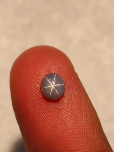 0.78 carat A GORGEOUS AND VERY BEAUTIFUL BLUE STAR SAPPHIRE FROM MYANMAR ! - Picture 1 of 13